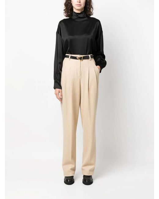 Fabiana Filippi Black Long-Sleeved Shirt