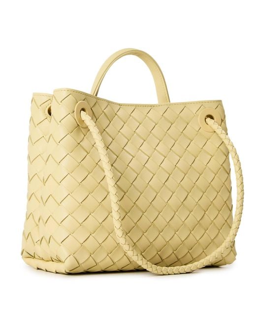 Bottega Veneta Metallic Simple Handbag