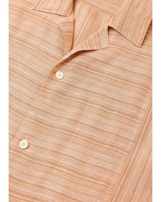Loro Piana Pink Adney Shirt for men
