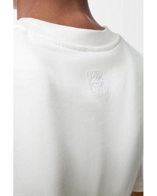 Loewe White Twisted Top