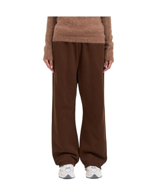 Entire studios Brown Straight Leg Sweatpant