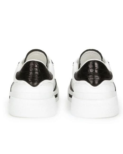 Dolce & Gabbana Black New Roma Sneakers for men