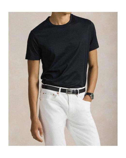 Polo Ralph Lauren Black Short Sleeved Crewneck T-Shirt for men