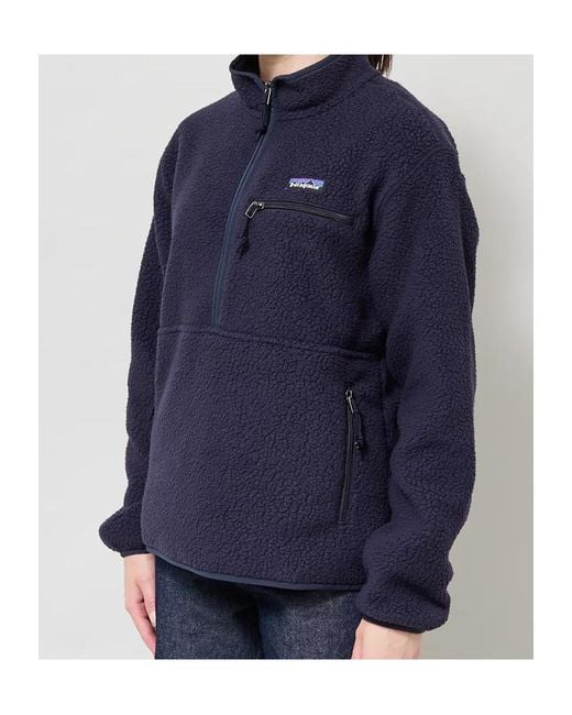 Patagonia Blue Long-Sleeve Casual Jacket