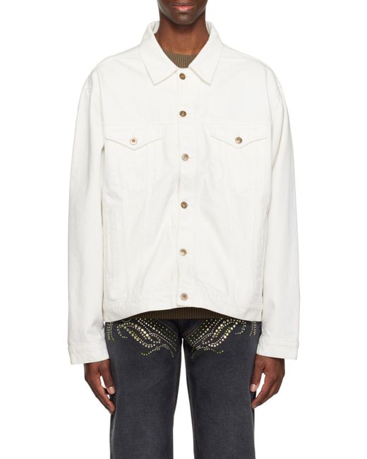 Y. Project Gray Wire Denim Jacket for men