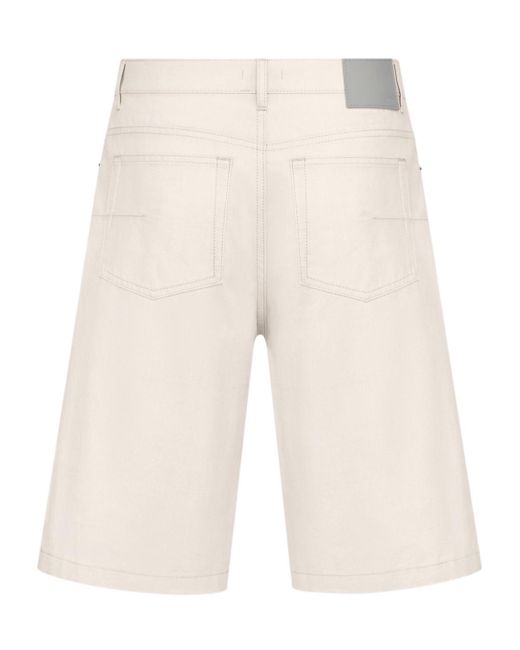 Dior Natural Homme Button Detailed Bermuda Shorts for men