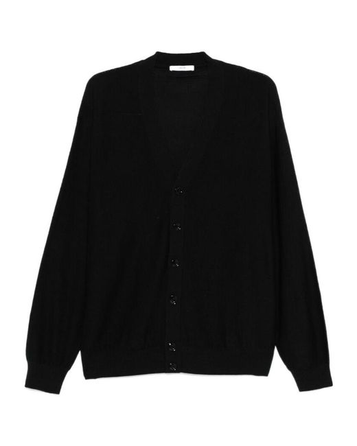 Lemaire Gray Long Sleeved Buttoned Cardigan for men