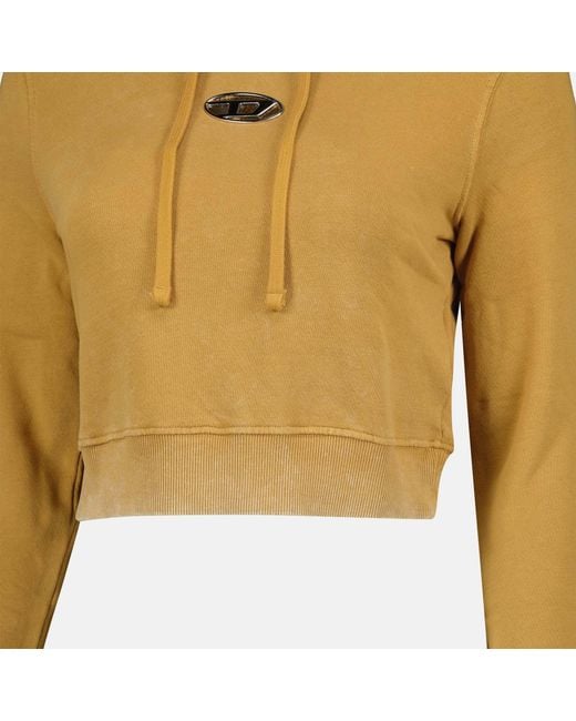DIESEL Yellow F-Slimmy-Hood-P5 Hoodie