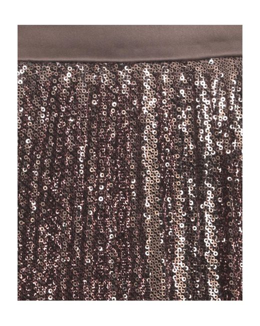 Peserico Brown Aurea Midi Skirt