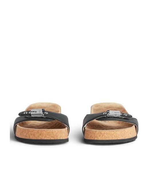 Balenciaga Multicolor I Scholl Flat Sandals