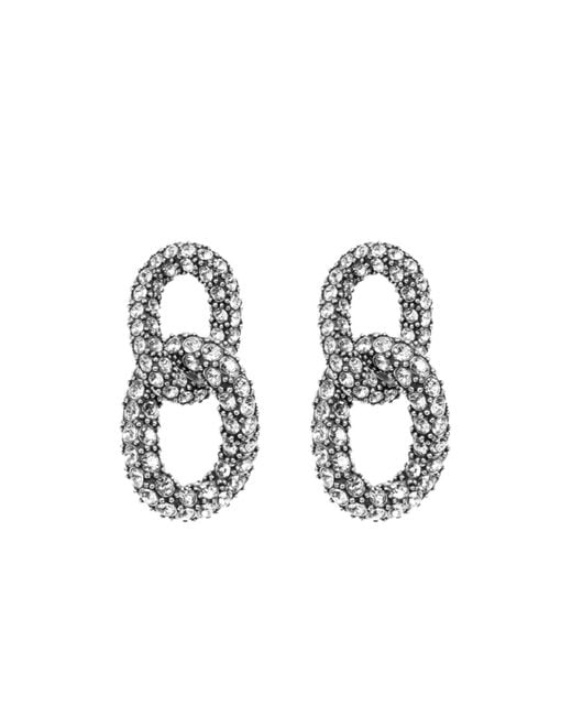 Isabel Marant Metallic Oval Earrings