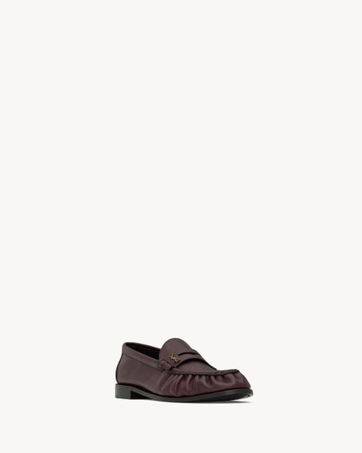 Saint Laurent Brown Le Loafer Loafers for men
