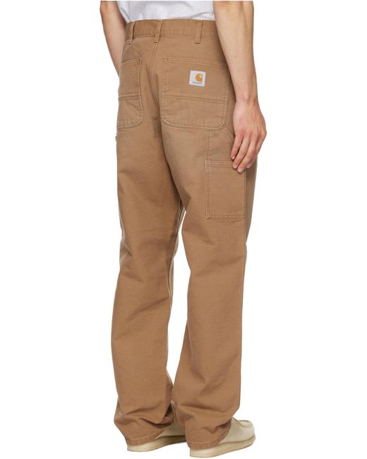 Carhartt Natural Patch Detail Trousers for men