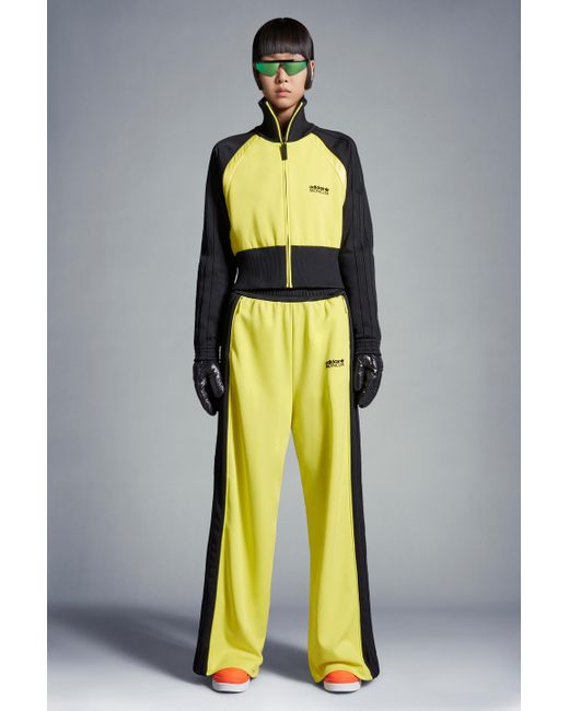 Moncler Yellow Acetate Trackpants