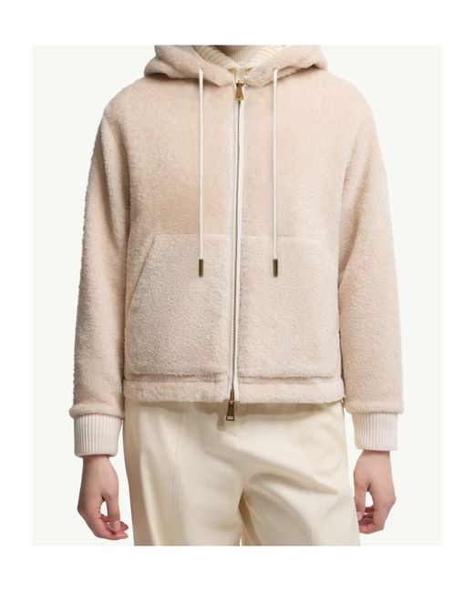 Moncler Natural Reversible Padded Hoodie