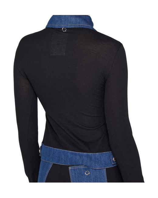 Coperni Blue Long Sleeve Denim Jacket