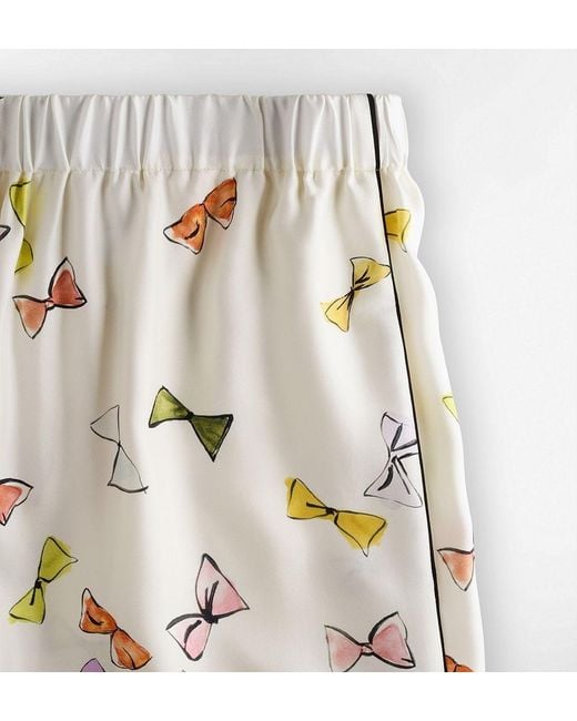 Dior White Iviera Pants