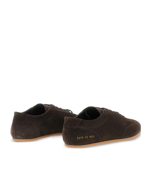 Common Projects Brown Flat-Soled Sneakers for men