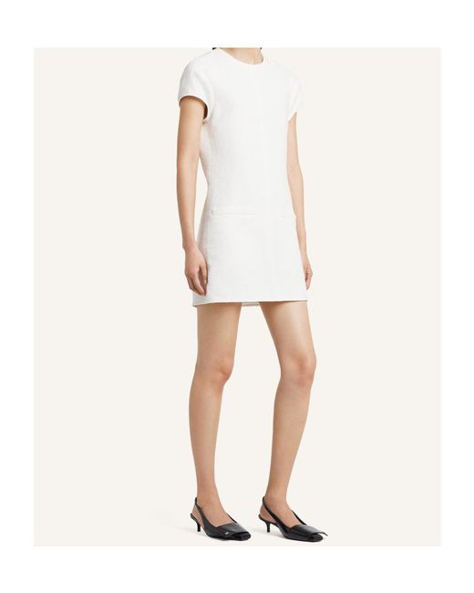 Courreges White A-Line Mini Dress