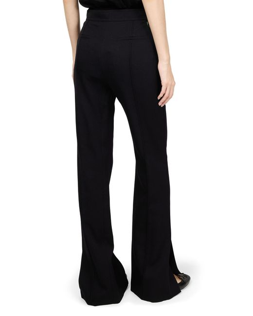 Chloé Black Straight Leg Trousers
