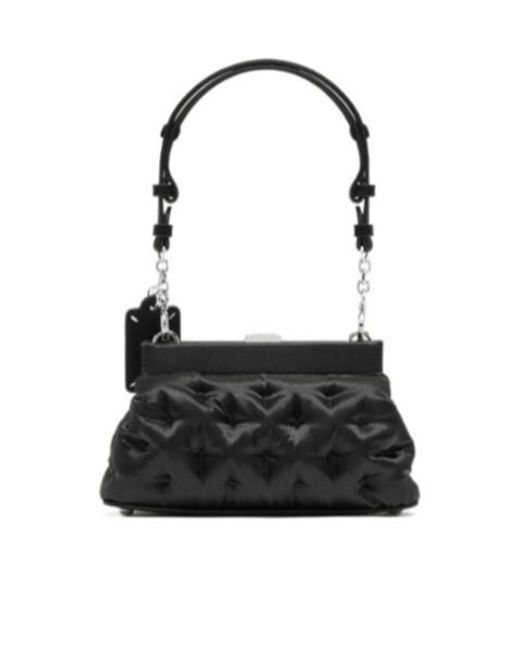 Maison Margiela Black Glam Small Tote Bag