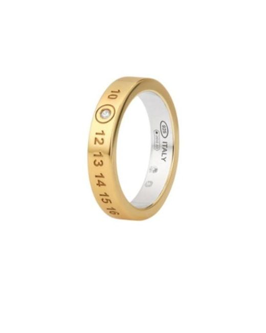 Maison Margiela White Numerical Embellished Ring