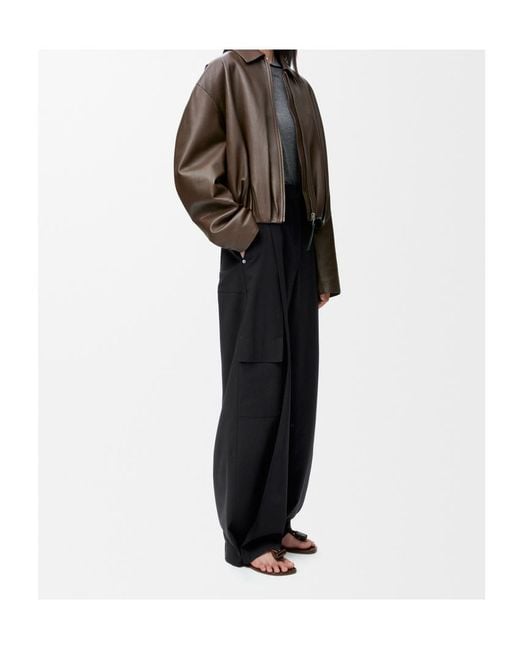Loewe Black Plated Trousers