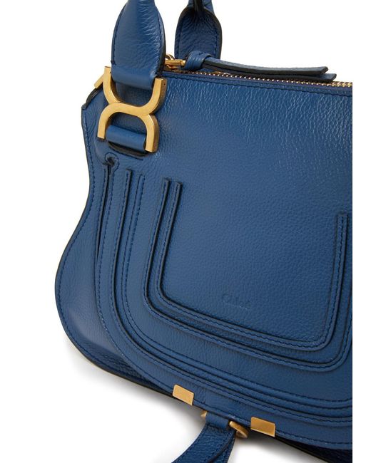 Chloé Blue Marcie Shoulder Bag