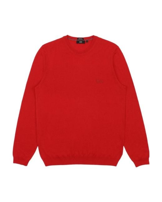 Boss Red Round-Neck Sweater for men
