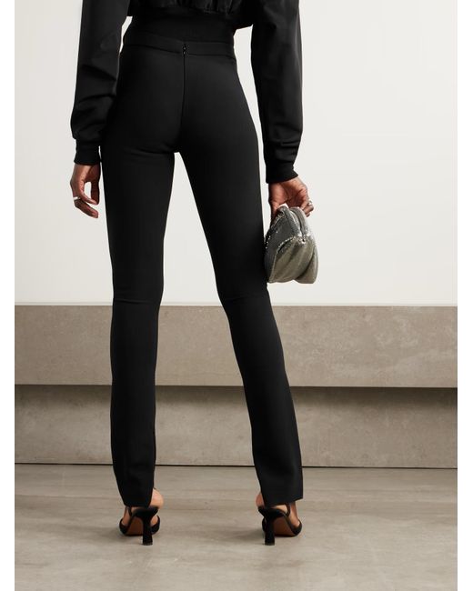 Stella McCartney Black High-Waist Trousers