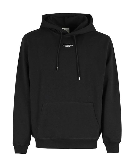 Drole de Monsieur Black Drôle De Monsieur Le Hoodie Slogan Classique Hoodie for men