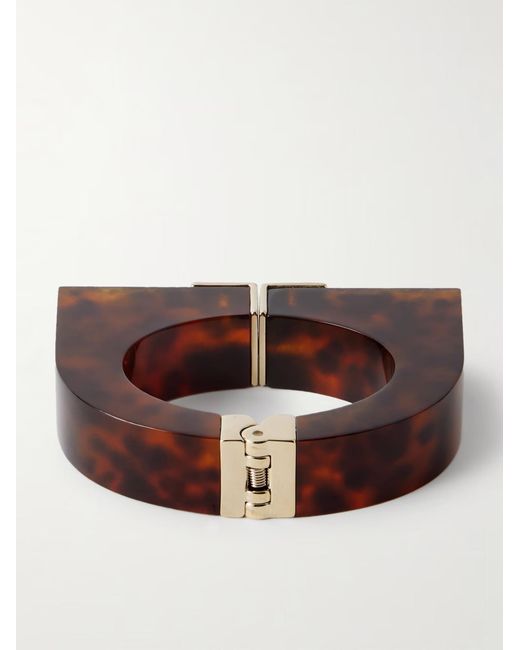 Tom Ford Brown Tortoiseshell Cuffs