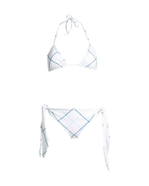 Burberry White Two-Piece Bikini
