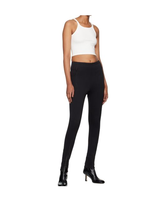 Wardrobe NYC Black X Browns 50 Zip Cuff Leggings