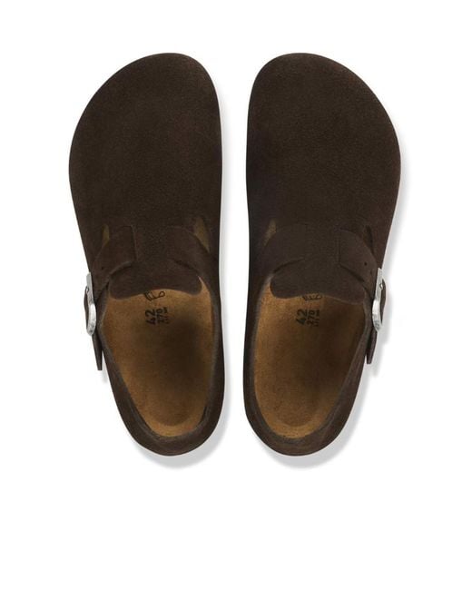 Birkenstock Brown London Suede Leather for men