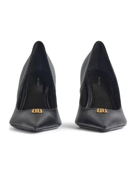 Balenciaga White Avenue Bb Editor Pumps
