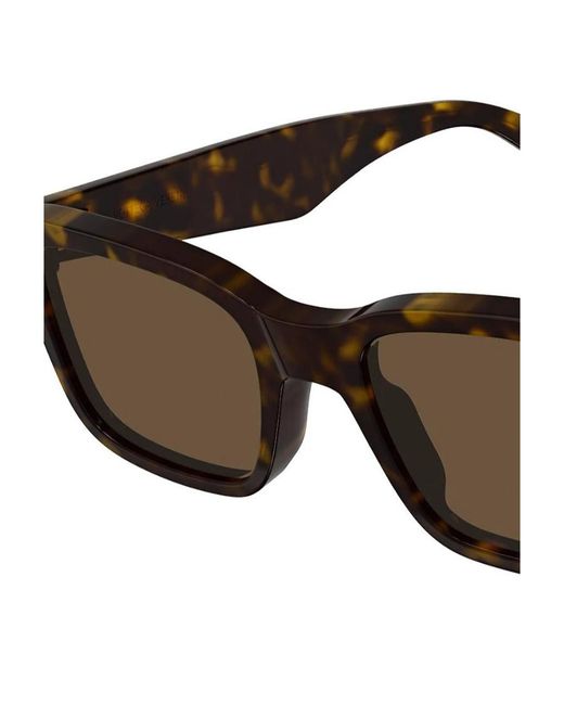 Bottega Veneta White Eyewear Rectangular-Frame Sunglasses for men