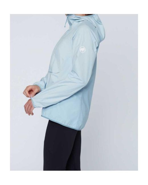 Mammut Blue Ducan Light Hs Hooded Jacket
