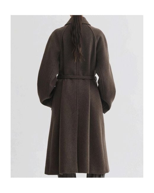 Phoebe Philo Brown Single-Breasted Coat
