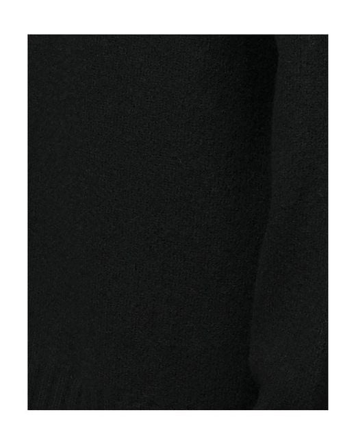 Jil Sander Black Long-Sleeved Knit Jumper for men