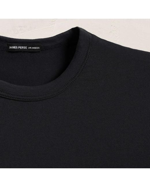 James Perse Black Lotus T-Shirt for men