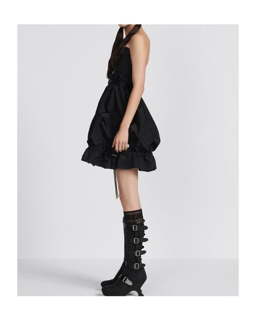 Dior Black Zipper Dress