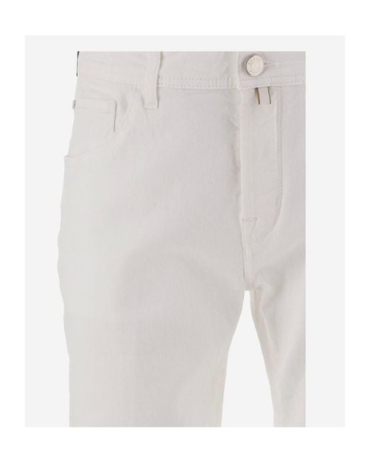 Jacob Cohen Gray Slim Five-Pocket Jeans for men