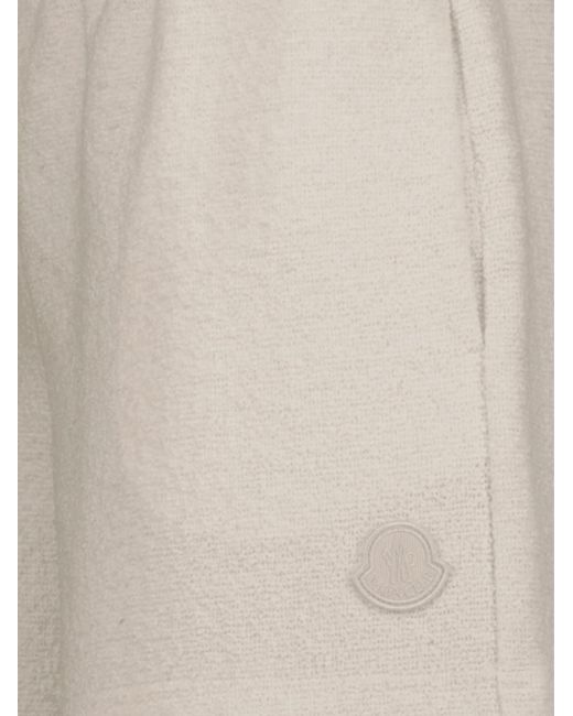 Moncler Gray Drawstring Shorts