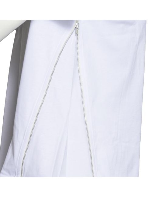 Comme des Garçons White Crew Neck Short-Sleeved T-Shirt for men
