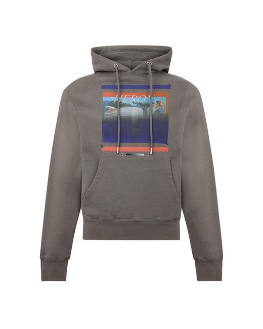 Heron Preston Gray Long Sleeve Sweatshirt for men