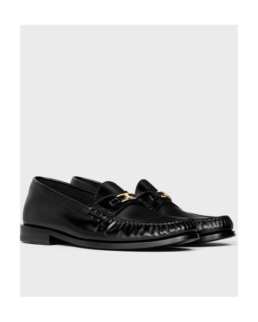 Céline Black Luco Triomphe Loafer for men