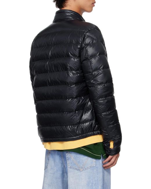 Moncler Blue Zip-Up Puffer Jacket for men