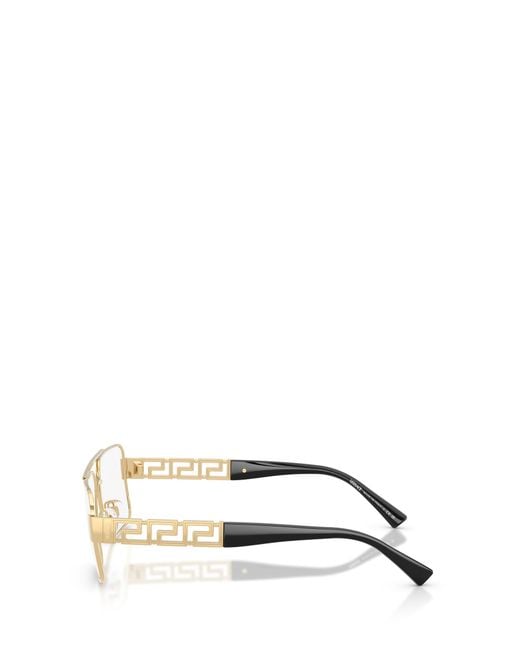 Versace Natural Greca Navigator Glasses for men