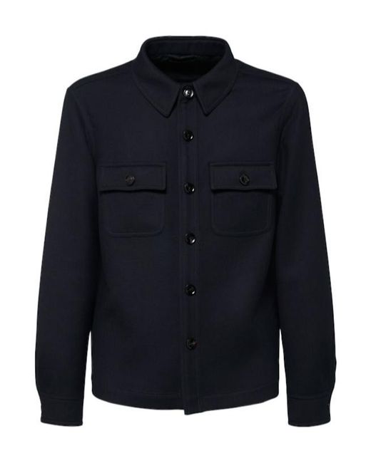 Tom Ford Blue Overshirt for men